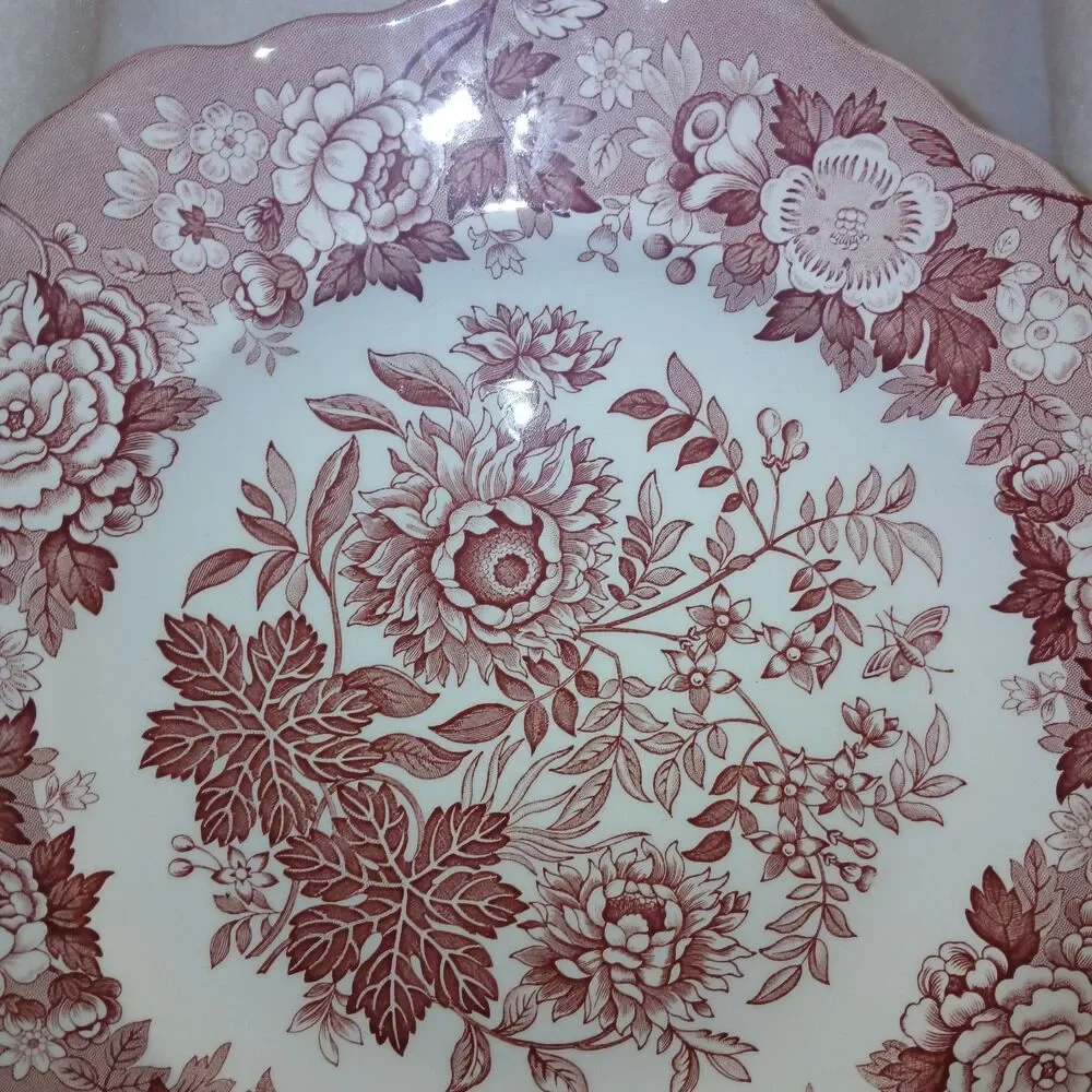 The Spode Archive Collection Jasmine Buffet Dessert Plate 9.5
